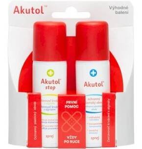 AKUTOL spray + AKUTOL STOP spray DUOPACK 2x60ml