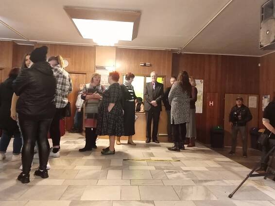 Ve společenském domě v Neratovicích proběhla vernisáž výstavy studentů
