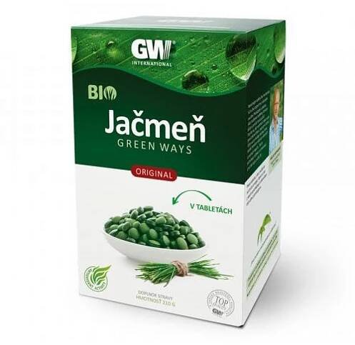 Ječmen Green Ways BIO tablety 210g