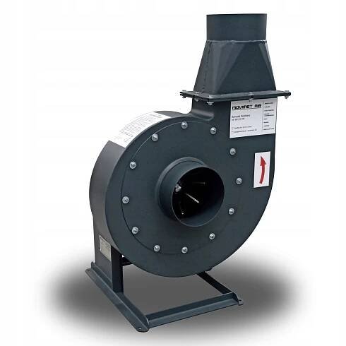 Ventilátor dmychadla odsávání pilin 3 kW antracit