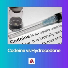 Kodein vs hydrokodon