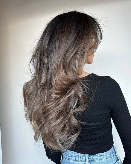 37+ Ash Brown Balayage Ideas Trending in 2025 41
