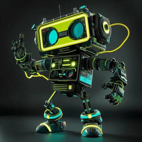 AI Robot Character