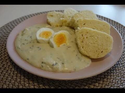 Koprová omáčka/Koprovka/recept krok za krokem
