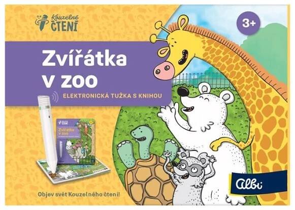 Kouzelné čtení 2.0 Albi tužka + Zvířátka v ZOO                    