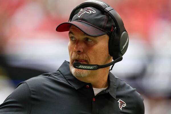 Dan Quinn could be on his way out as the Falcons are 1-6 this season.