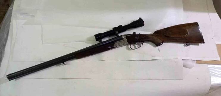 Troják Merkel-Suhl, 7x57R, 16/70, 16/70