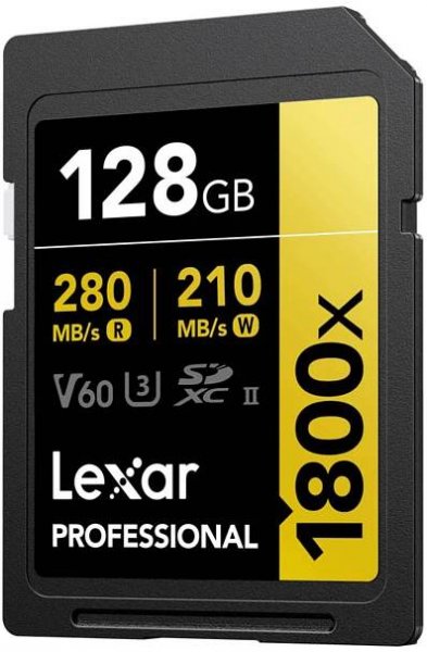 SD karta 1800x UHS-II V60 W210 128GB