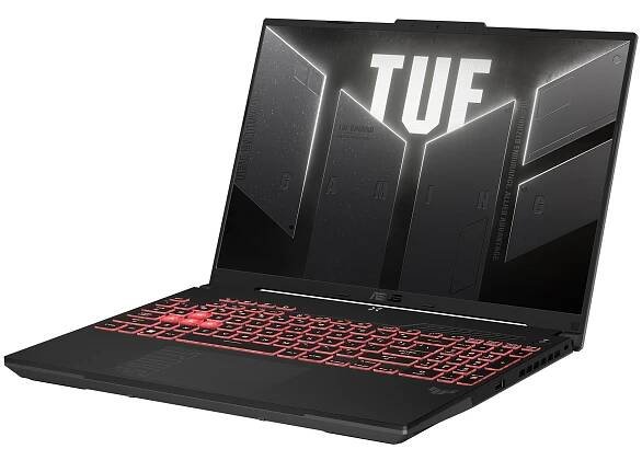ASUS TUF Gaming F16/ FA607PV-QT117W/ R9-7940HX/ 16“/ 2560x1600/ 32GB/ 1TB SSD/ RTX 4060/ W11H/ Gray/ 2R