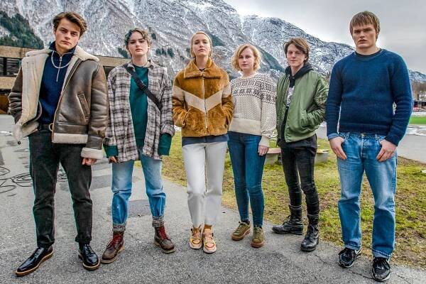 Herman Tømmeraas, Ylva Bjørkaas Thedin, Theresa Frostad Eggesbø, Emma Bones, Jonas Strand Gravli, David Stakston - Ragnarök – Konec světa - Série 1 - Promo