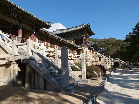 Bulguska Temple in Gyeongju, Korea