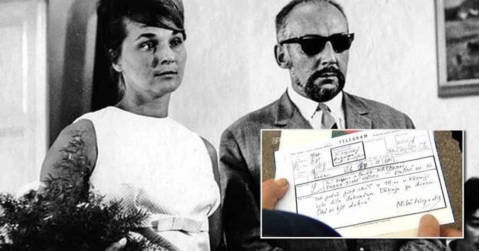 21 let po smrti Kopeckého (†73): Našlo se unikátní svatební oznámení rodičům jeho nevěsty: Díky za dceru,...