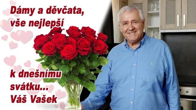 Dámy a děvčata vše nejlepší k dnešnímu svátku (MDŽ) Hezký večer a příjemnou pohodu Váš Vašek