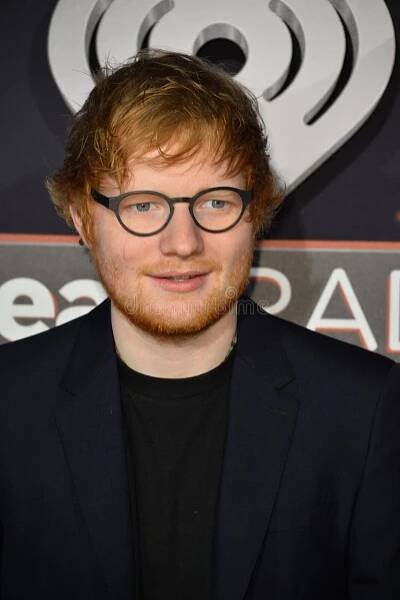 LOS ANGELES, CA - March 05, 2017: Ed Sheeran at the 2017 iHeartRadio Music Awards at The Forum.. Picture: Paul Smith/Featureflash. Ed sheeran stock images, royalty-free photos and pictures