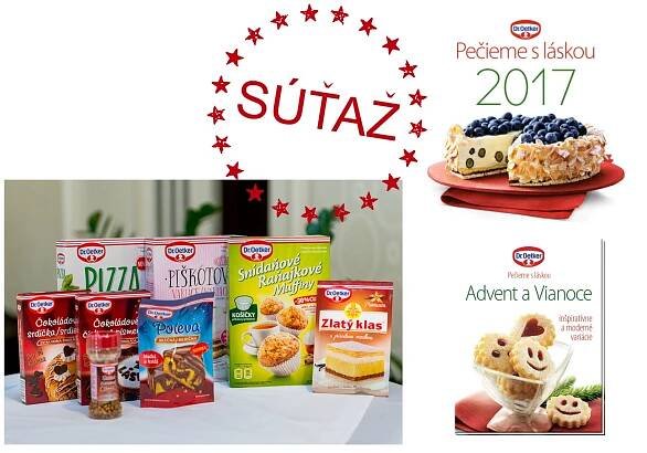 Vyhrajte knihu a kalendár Pečieme s láskou od Dr.Oetker - KAMzaKRASOU.sk