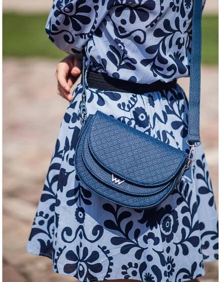 Dámská crossbody kabelka modrá - Vuch Abaj modrá