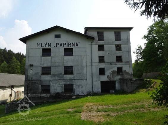mlýn Na Papírně, Kuberův mlýn | Vodnimlyny.cz