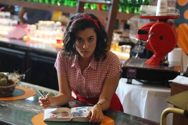 Her Şey Aşktan - Z natáčení - Hande Doğandemir