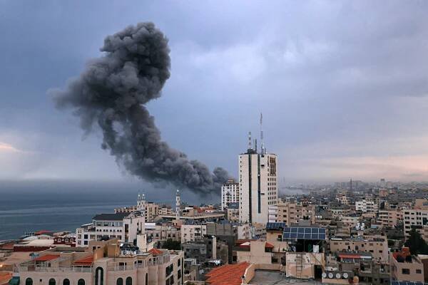 Israeli defense minister orders ‘complete siege’ of Gaza, as Hamas threatens hostages