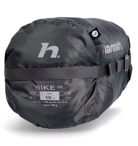 Spací pytel Hannah Bike 100 (190 cm) - dark shadow