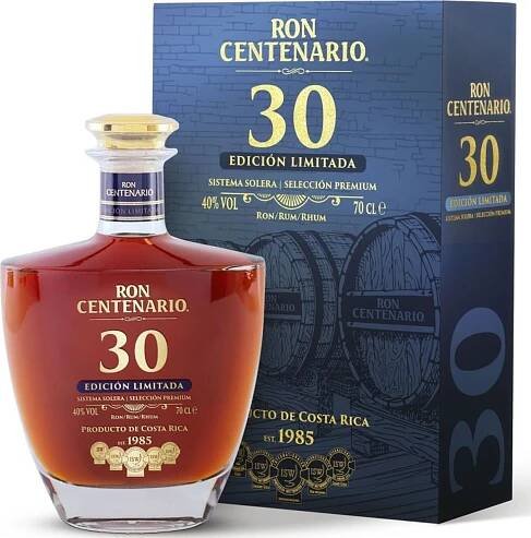 Ron Centenario Edicion Limitada 30 y.o. 40 % 0,7 l