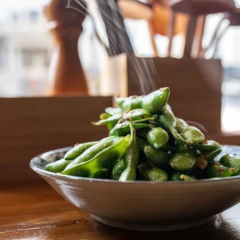Ushi Taro - Garlic Edamame