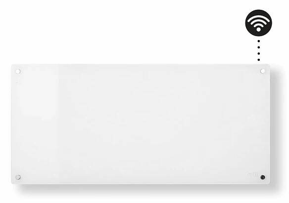 Mill skleněný konvektor na zeď s Wifi 900W bílý - Image 2