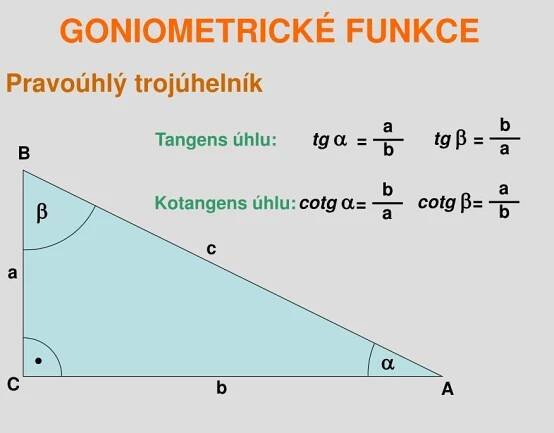 PPT - GONIOMETRICKÃ‰ FUNKCE PowerPoint Presentation, free download - ID:3997832