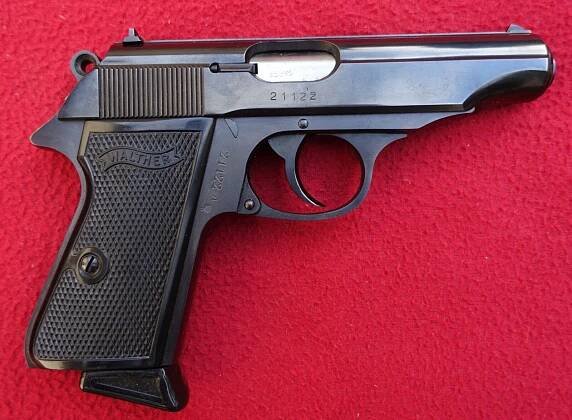 Pistole Walther PP ráže 9mm Browning - Sběratelské zbraně