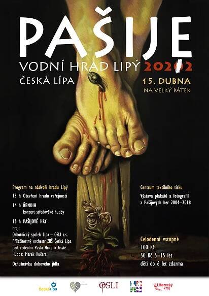 Pašije 2022, autor: Kultura Česká Lípa, p. o.