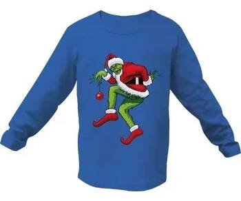 Tričko s potiskem Kreslený Grinch dětské