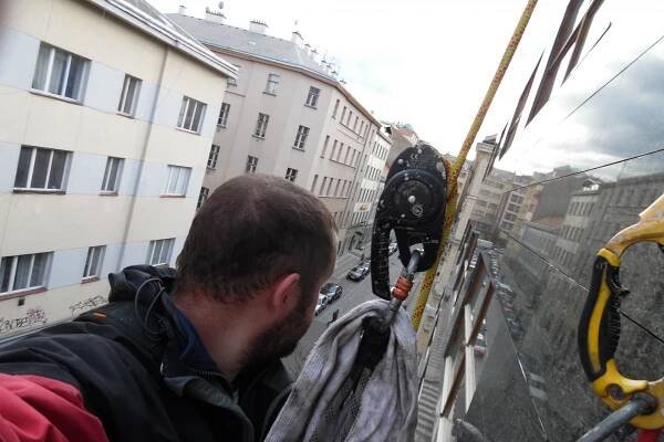 Výškové mytí oken - Martin Kubát foto 1