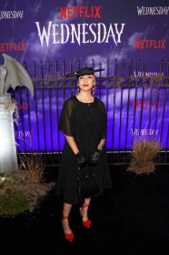 World premiere of Netflix&apos;s "Wednesday" on November 16, 2022 at Hollywood Legion Theatre in Los Angeles, California - 