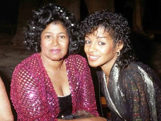 Katherine Jackson and Rebbie Jackson, circa 1970.