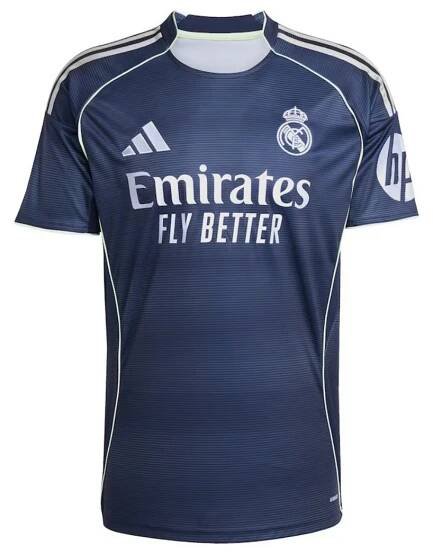 Real Madrid Away Jersey 2025/26