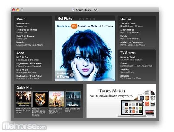 Quicktime 7.7.0 (Leopard) Screenshot 1