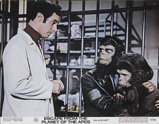 Bradford Dillman, Roddy McDowall, Kim Hunter - Útěk z Planety opic - Fotosky
