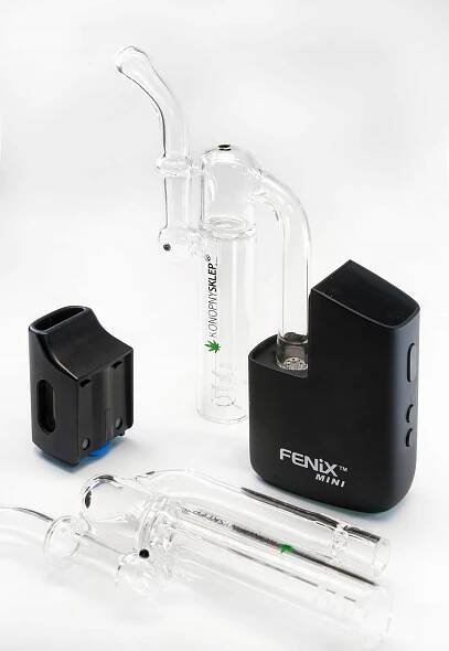 Fenix mini / FENIX MINI+ X HERO bubbler XL pro vaporizér, CBD filtrace Výrobce Konopny Sklep