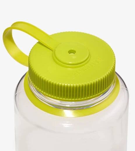 Láhve na pití Nalgene Wide-Mouth 1000ml Sustain Bottle Clear