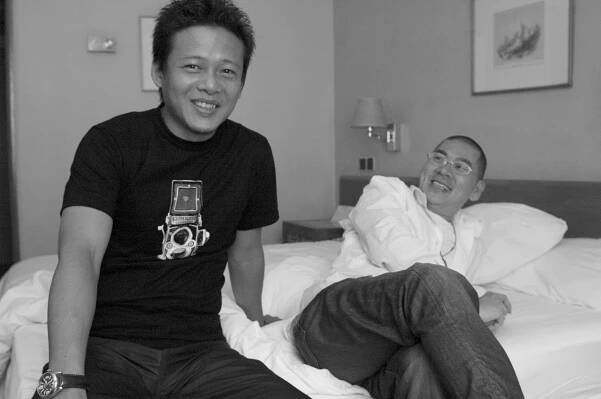 Tsai Ming-liang(right) & Kang-sheng Lee(left), 2008