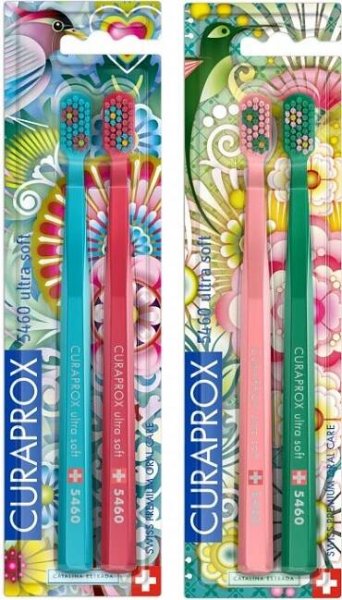 Curaprox 5460 Ultra Soft Duo Wild Garden 2 ks od 228 Kč - Heureka.cz