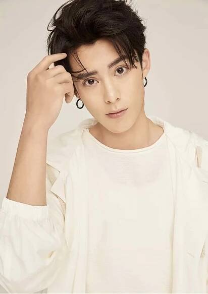 Download Dylan Wang In White Shirt Wallpaper