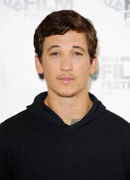 Miles Teller at an event for Whiplash (2014)