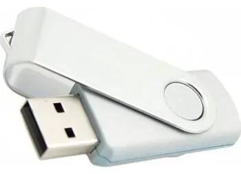USB flash disk Pamięć 2gb USB 2.0 Pendrive bílý twister přenosný pro soubory s krabičkou