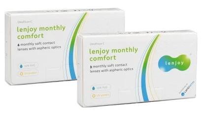 Lenjoy Monthly Comfort (9 čoček) – Kontaktní čočky