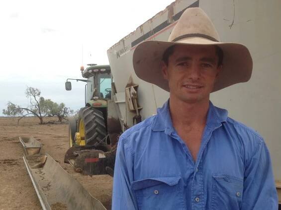 Charlie Buchanan, who owns a property near Walgett in NSW