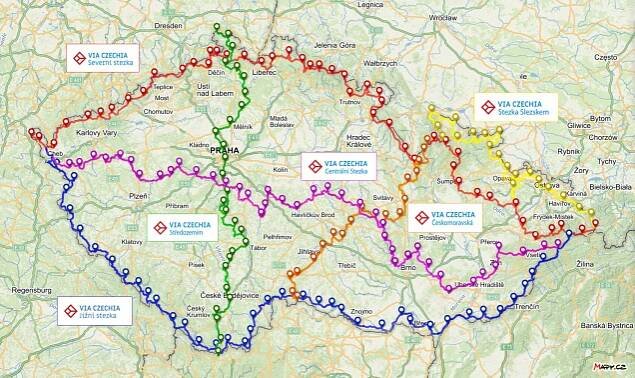 Via Czechia: 10 000 kilometrů turistických tras napříč ČR