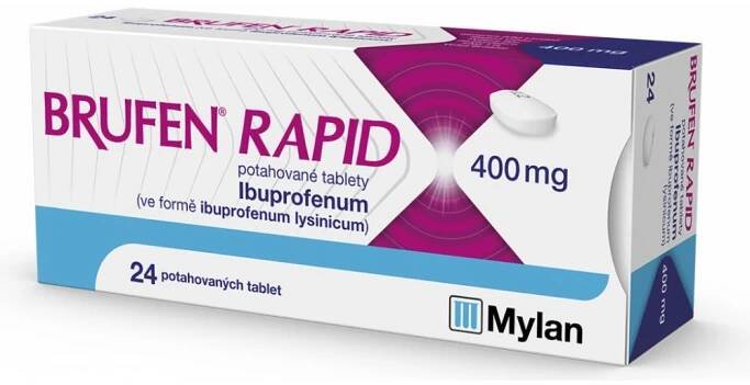 BRUFEN RAPID POR 400MG TBL FLM 24 I