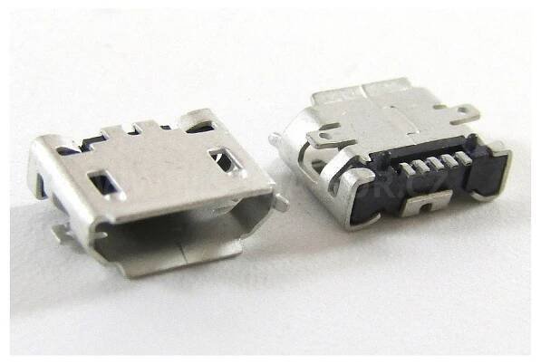 konektor micro USB B 5 pin female 6F