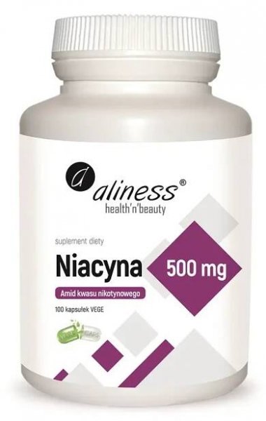 ALINESS Niacyna 500mg - 100vcaps